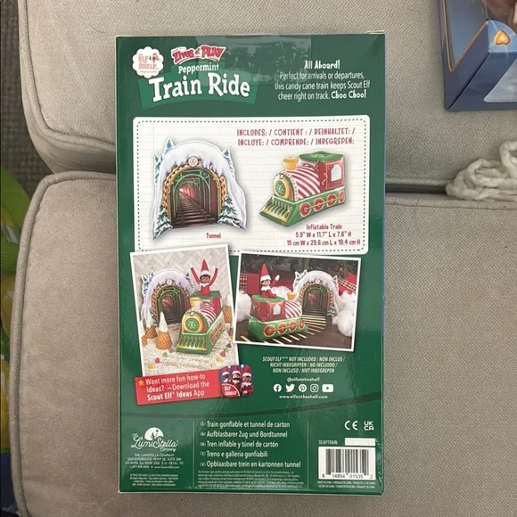 Elf on the Shelf Peppermint Train Ride Toy - Picture 2 of 2